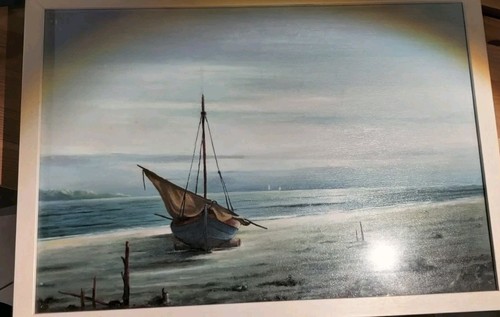 Dipinto olio tela - dipinto, marina