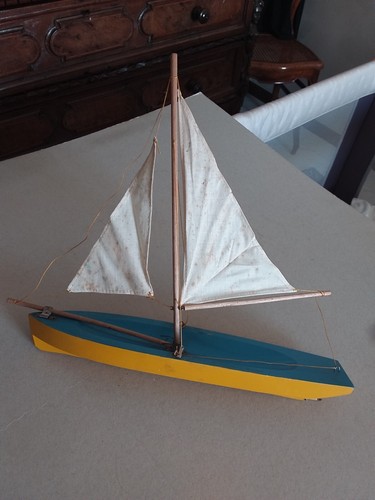 Barca vela legno - a,