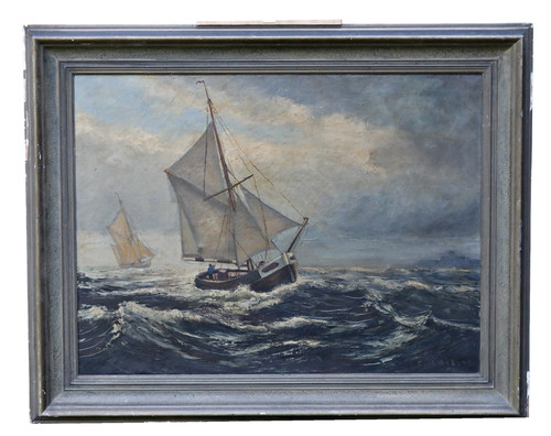 Quadro olio firmato - quadro, a