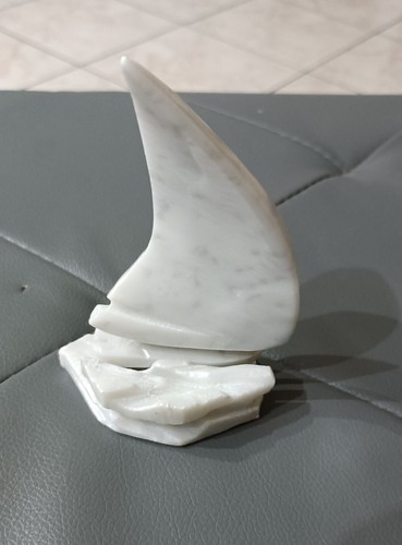 Piccola scultura barca vela - barca, a
