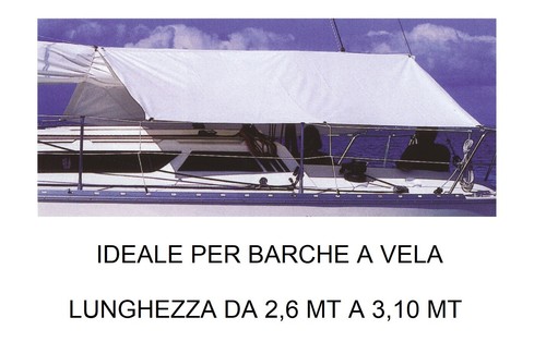 Tendalino per barca vela - tendalino, a