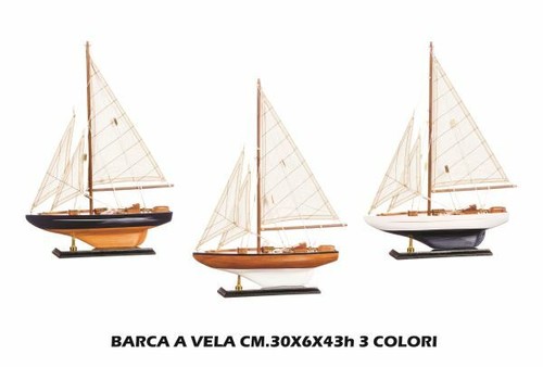 Barca vela legno - vela,