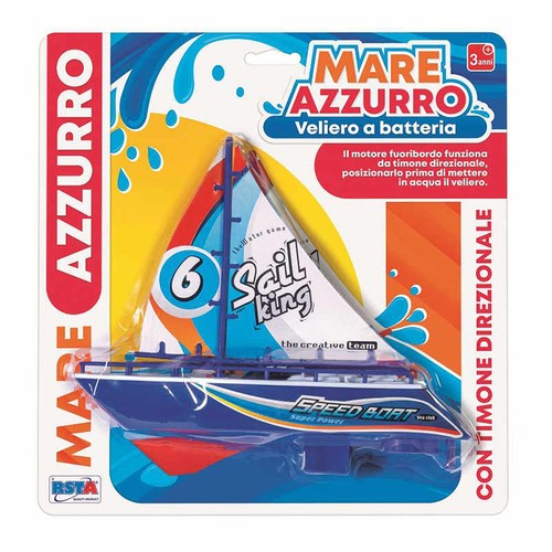 Barca vela mare - vela, azzurro