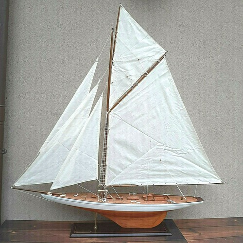 Modellino maxi barca vela in - modellino,