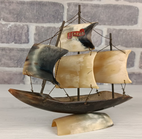 Veliero barca vela corno - a,