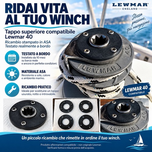 Lewmar tappo superiore winch - lewmar,
