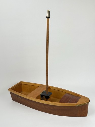 Barca vela legno - legno, vintage