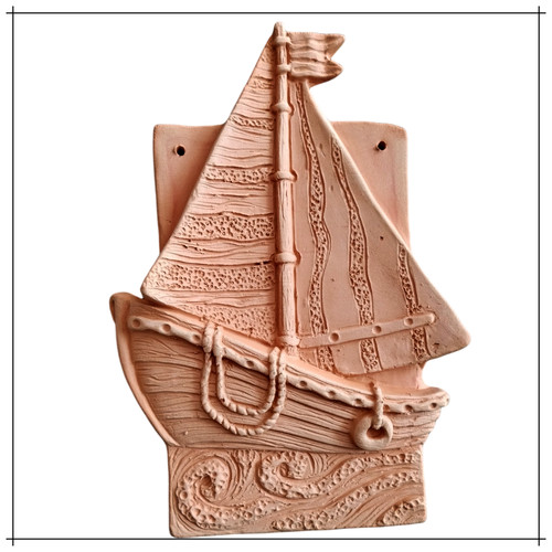 Targa terracotta parete - terracotta, da