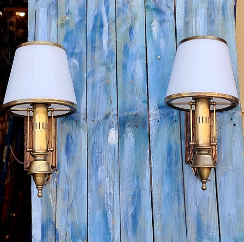 Coppia lampade parete in - coppia,